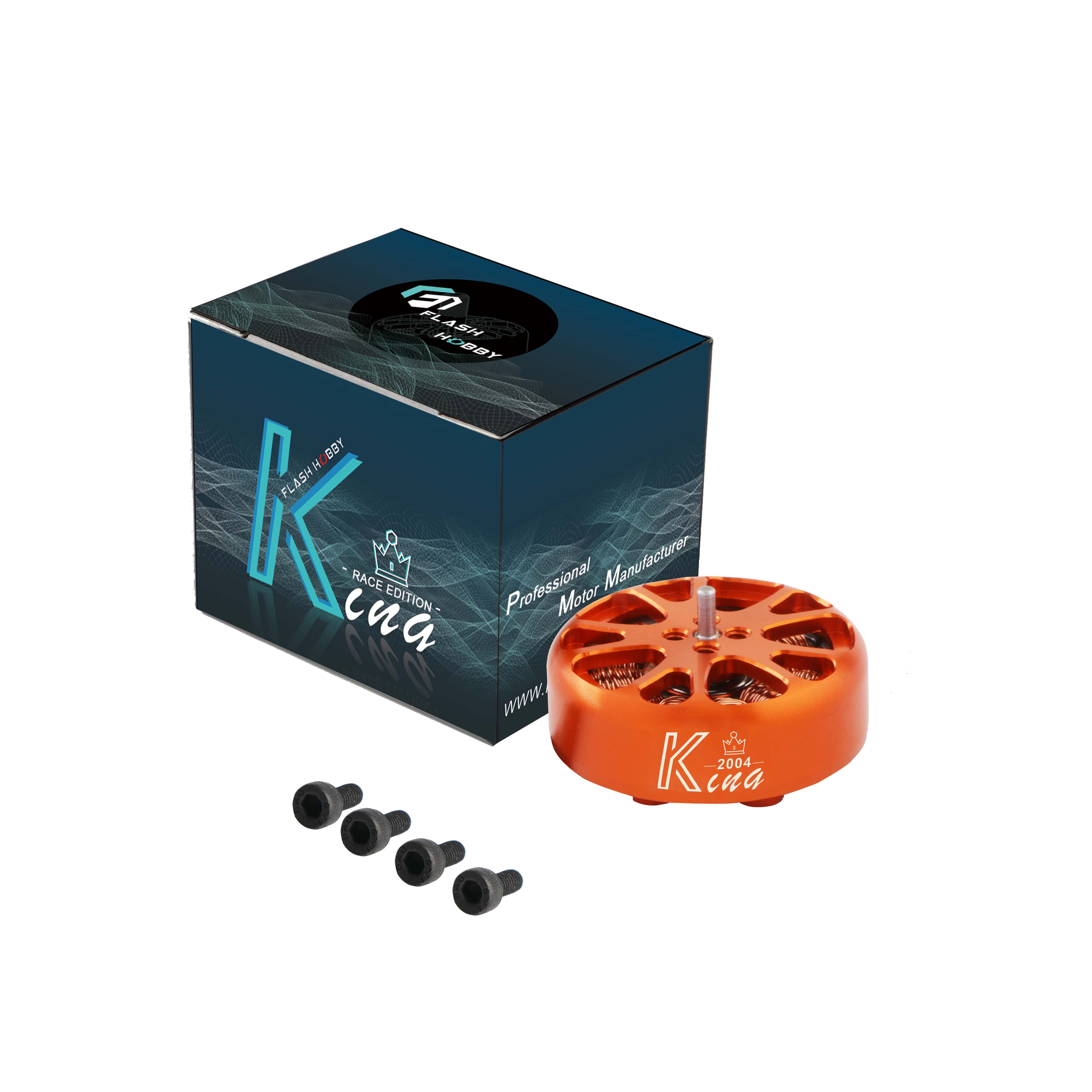 K2004 FPV মোটর এখন স্ক্রু ফিক্সড শ্যাফটের সাথে উন্নত